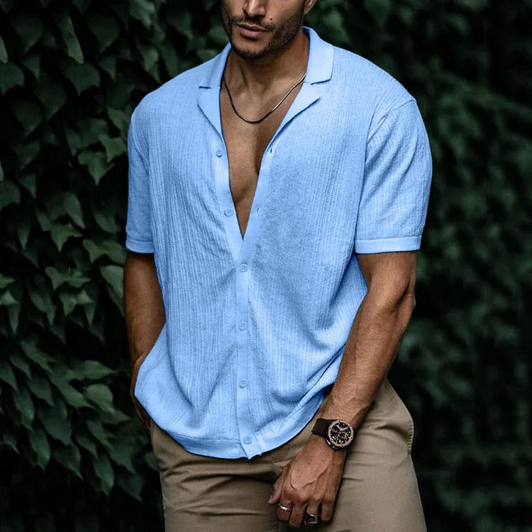 Alejandro | Camiseta de Manga Corta para Hombre con Diseño Casual 1