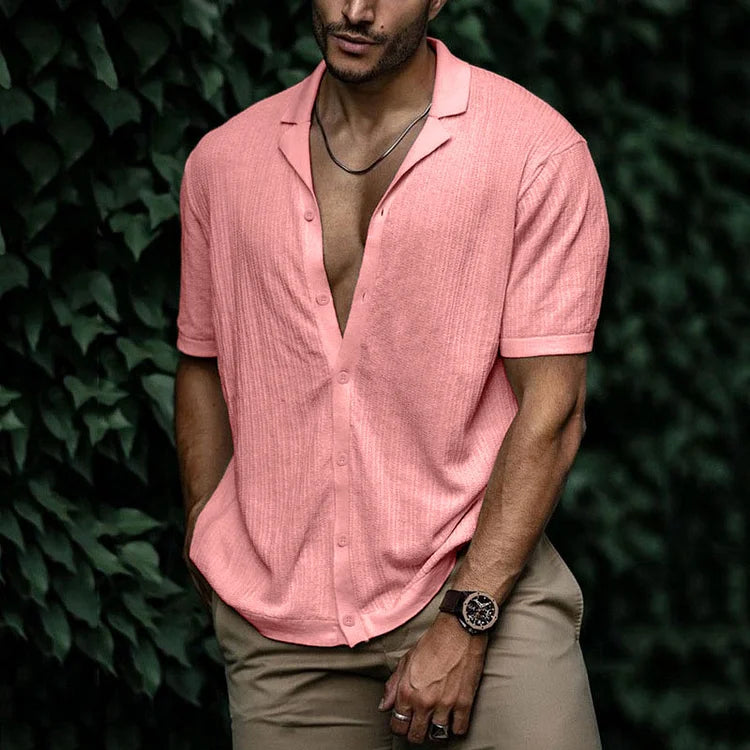 Alejandro | Camiseta de Manga Corta para Hombre con Diseño Casual 11