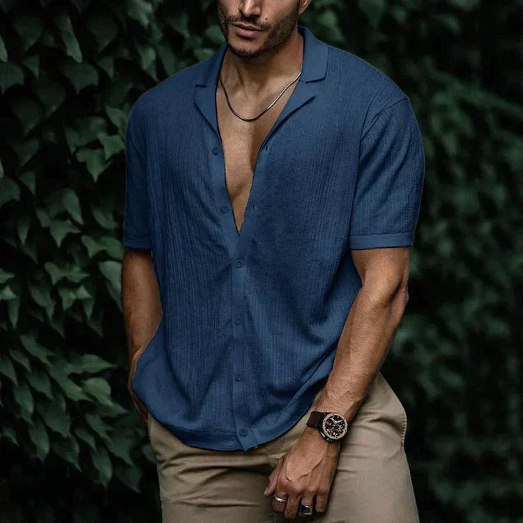 Alejandro | Camiseta de Manga Corta para Hombre con Diseño Casual 15