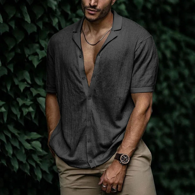 Alejandro | Camiseta de Manga Corta para Hombre con Diseño Casual 18