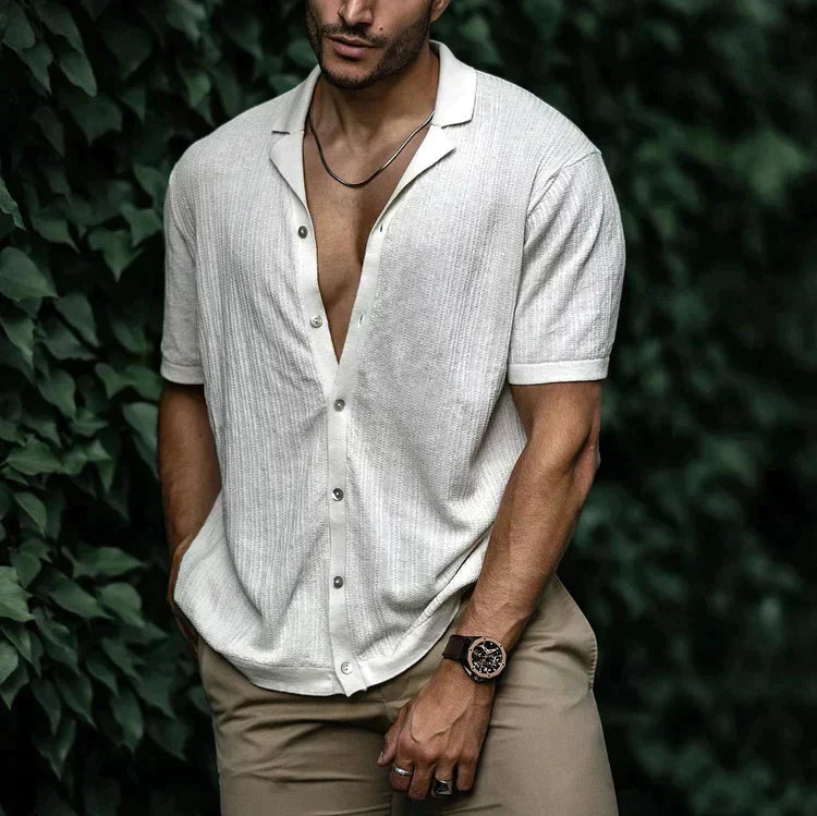 Alejandro | Camiseta de Manga Corta para Hombre con Diseño Casual 4