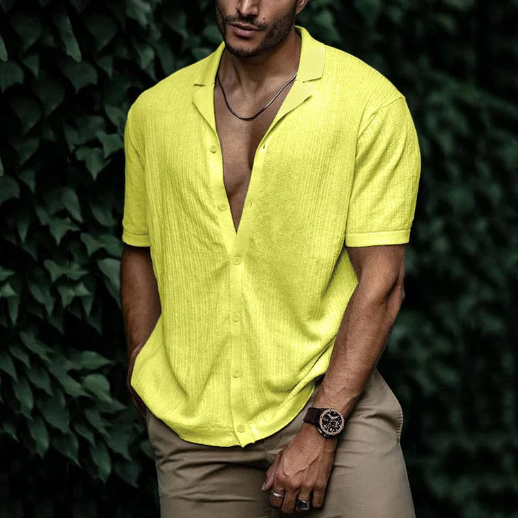 Alejandro | Camiseta de Manga Corta para Hombre con Diseño Casual 9