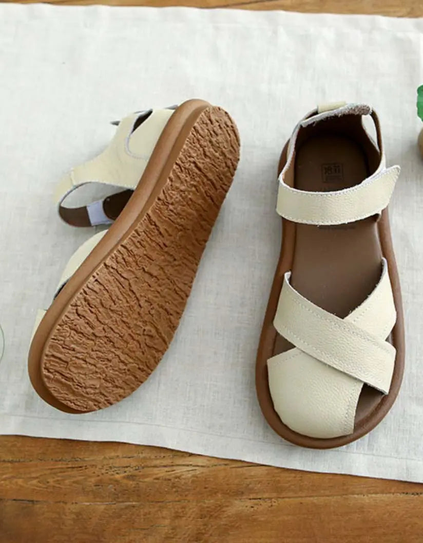 Clara | Sandalias Planas Cerradas para Mujer con Sujeción Óptima 2