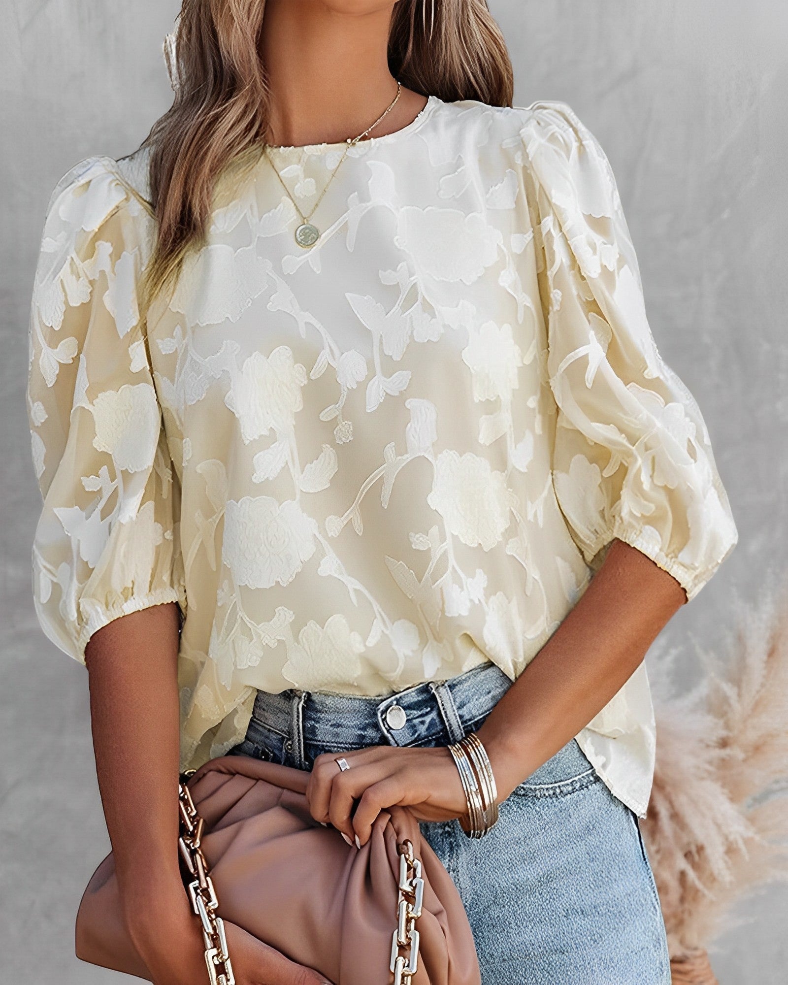 Claudia | Blusa Elegante con Estampado Floral para Mujer 7