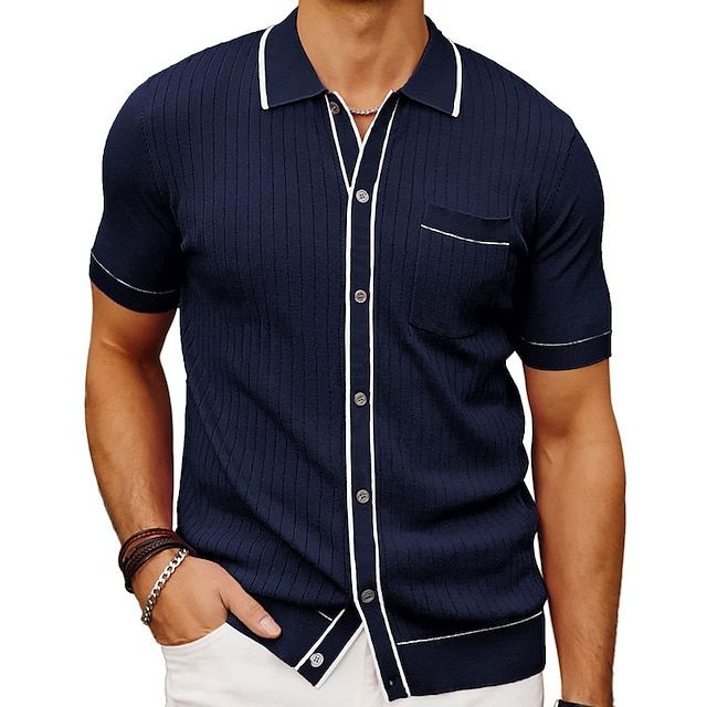 Diego | Moderno Polo Casual Para Hombre Con Ribetes Elegantes 2