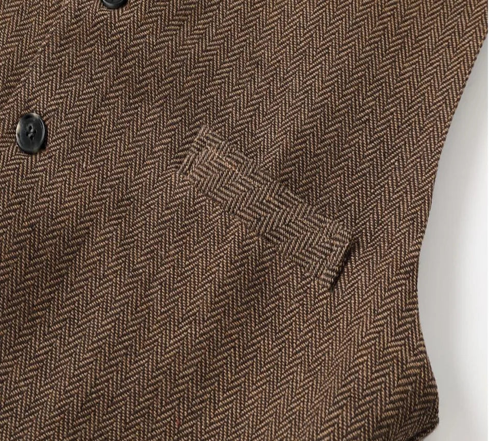 Edgar | Chaleco Clásico Vintage para Hombre Elegante y Entallado 2