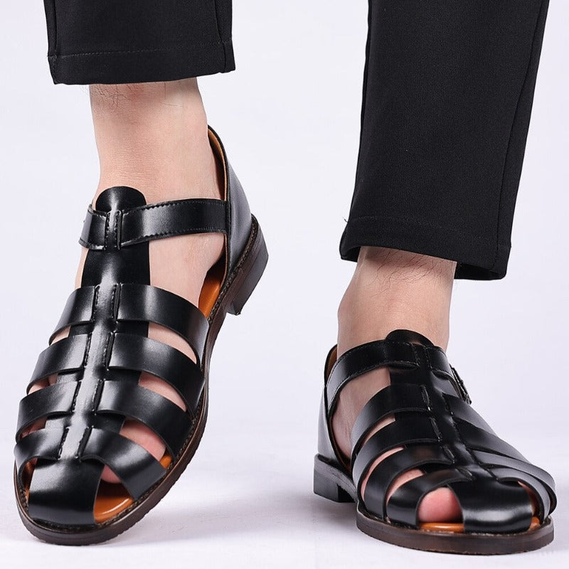 Ethan | Elegantes Sandalias de Cuero Premium para Hombre 1