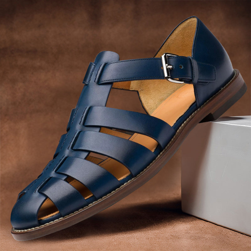 Ethan | Elegantes Sandalias de Cuero Premium para Hombre 4