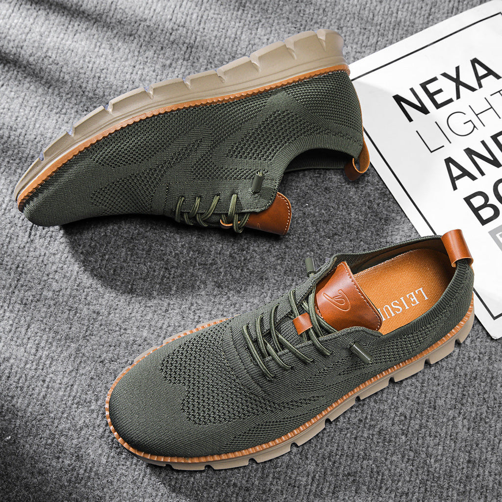LETTO – Zapatillas ortopédicas transpirables para hombre