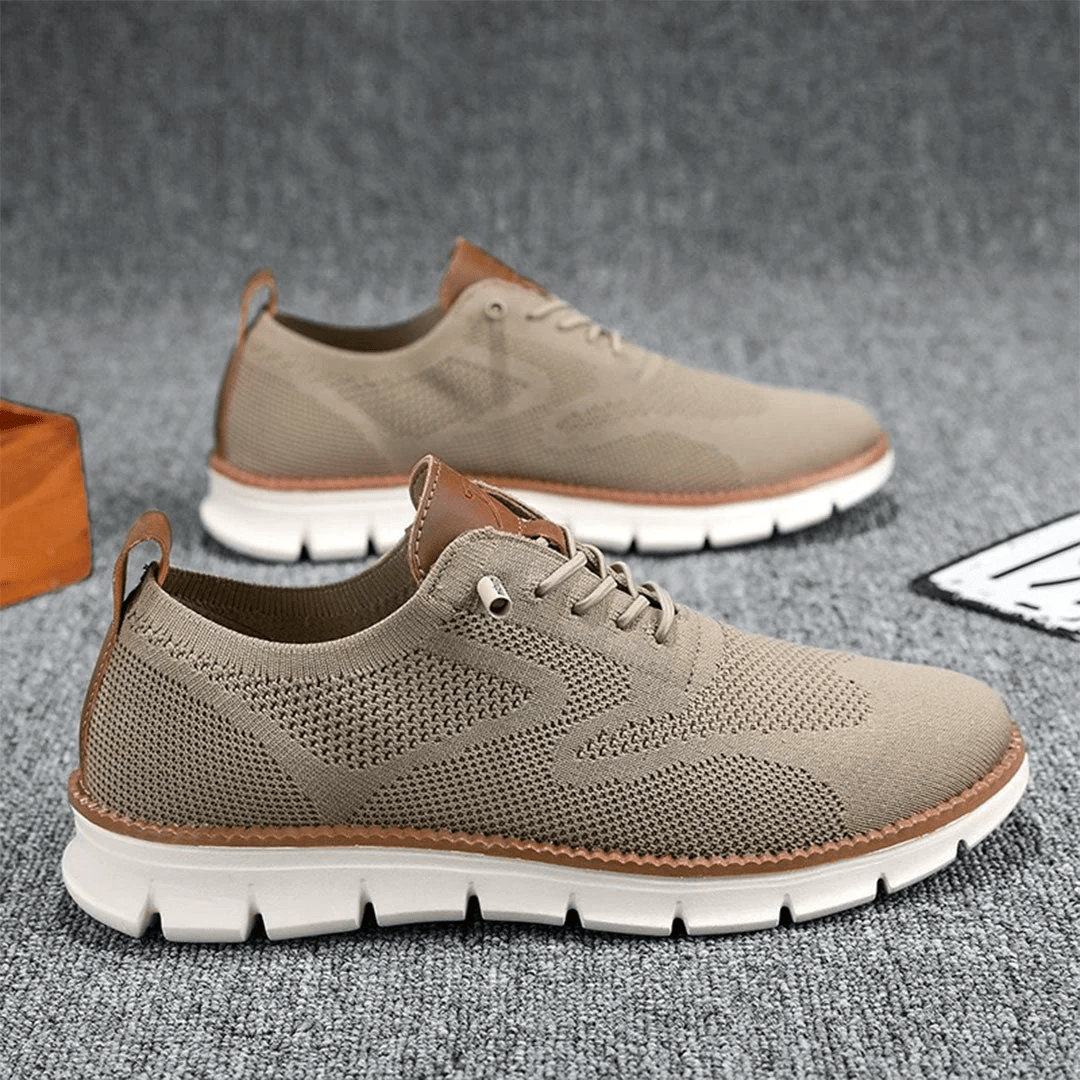 LETTO – Zapatillas ortopédicas transpirables para hombre