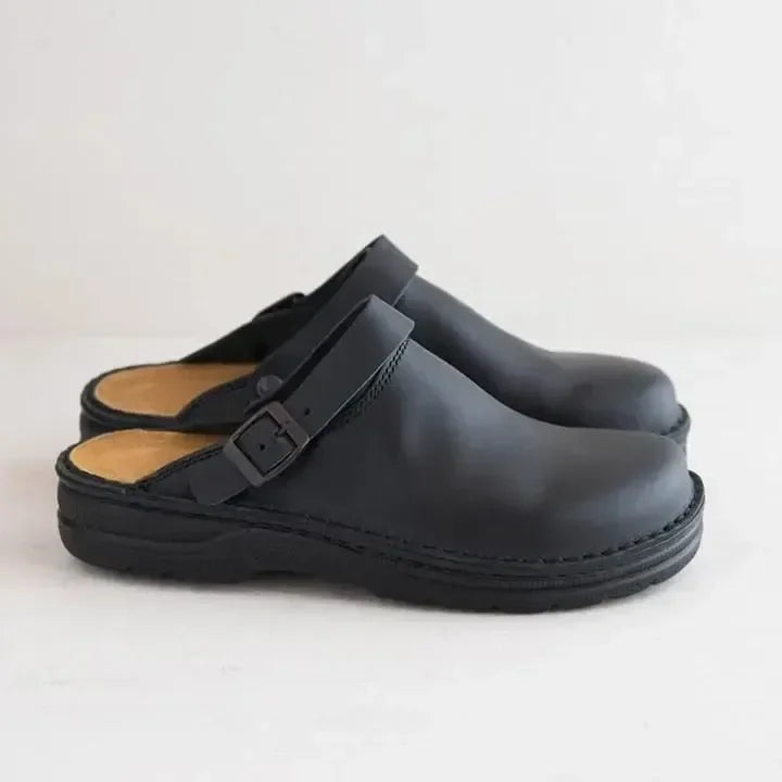 Ethan | Zuecos Unisex de Ante Cómodos y Resistentes 3