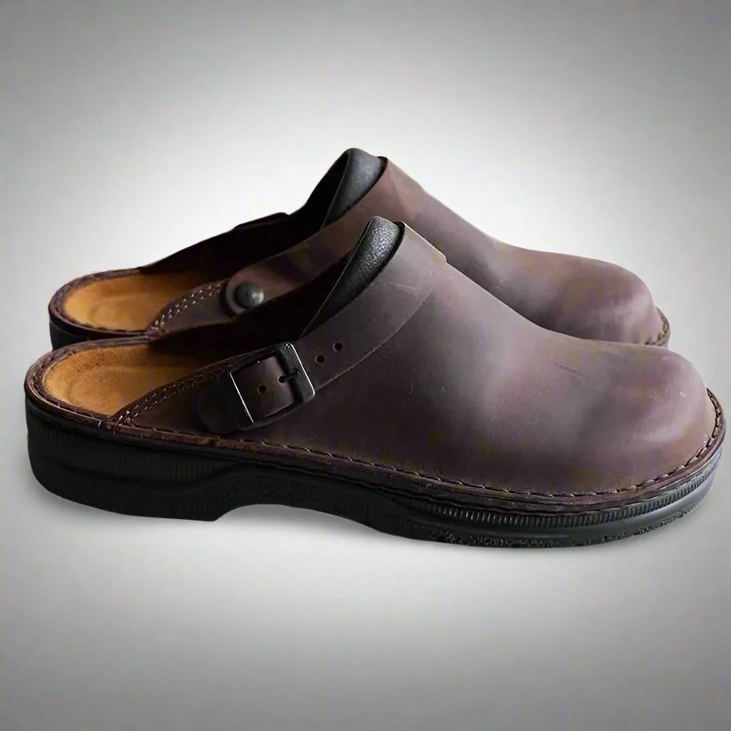 Ethan | Zuecos Unisex de Ante Cómodos y Resistentes 5