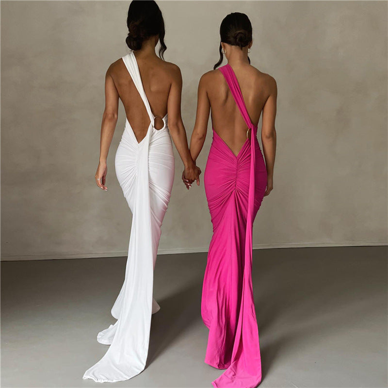 Eula | Vestido Largo Elegante con Espalda Descubierta | Diseño Sofisticado para Eventos Especiales 6