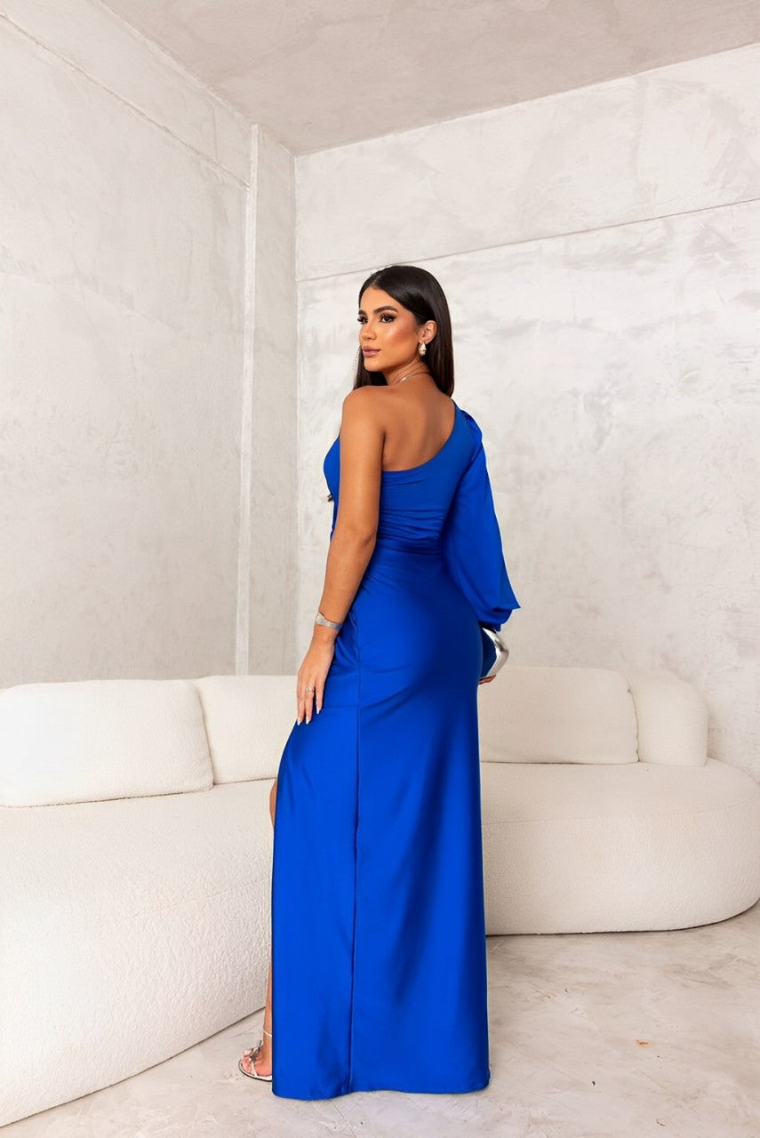 Florencia | Vestido Elegante Larga con Estampado Floral y Escote en V | Diseño Sofisticado para Eventos Formales 4