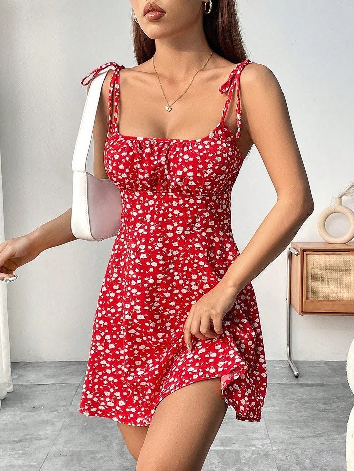 Isabella | Minivestido Floral con Tirantes Ajustables para Mujer 7