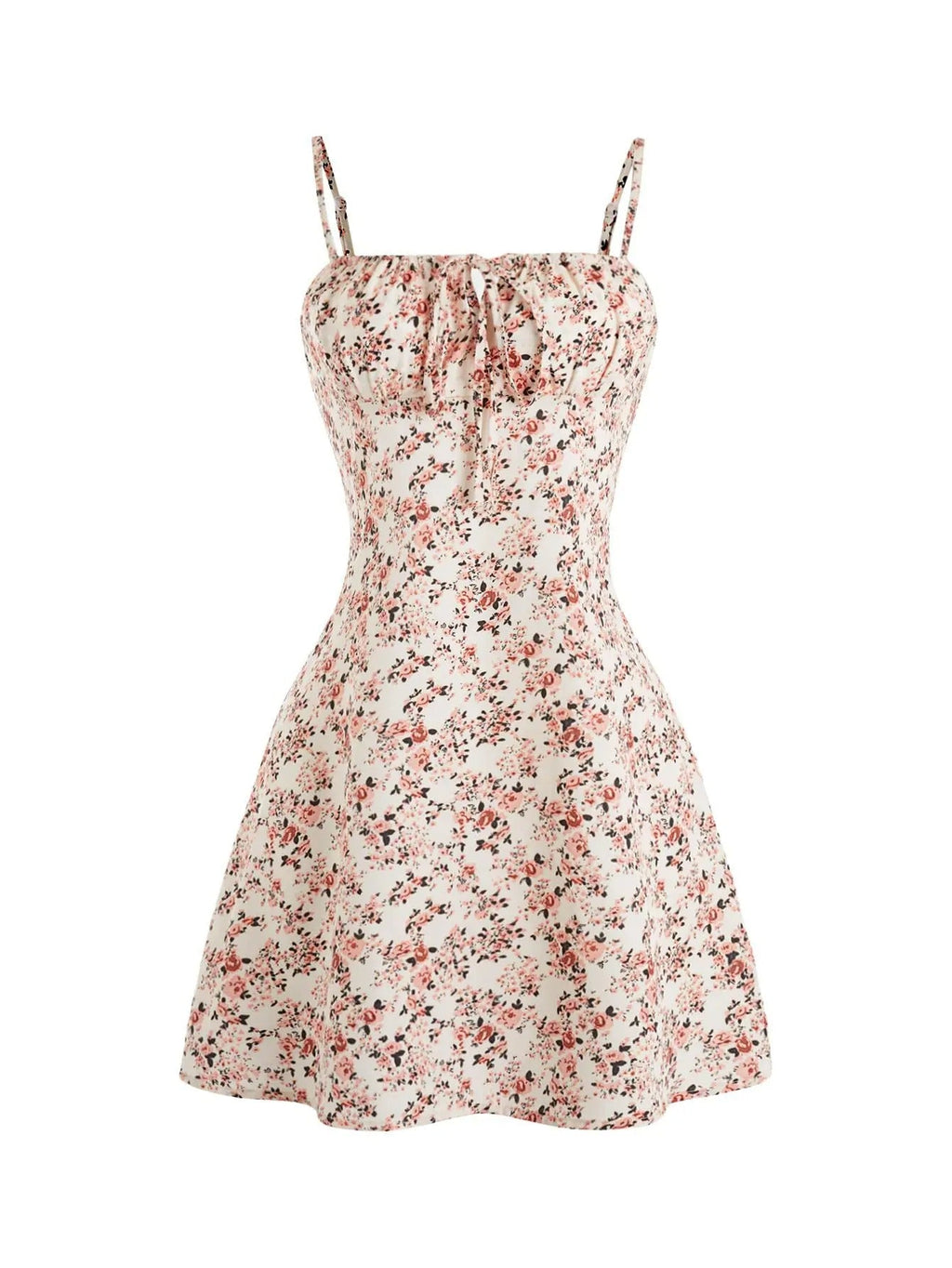 Isabella | Minivestido Floral con Tirantes Ajustables para Mujer 8