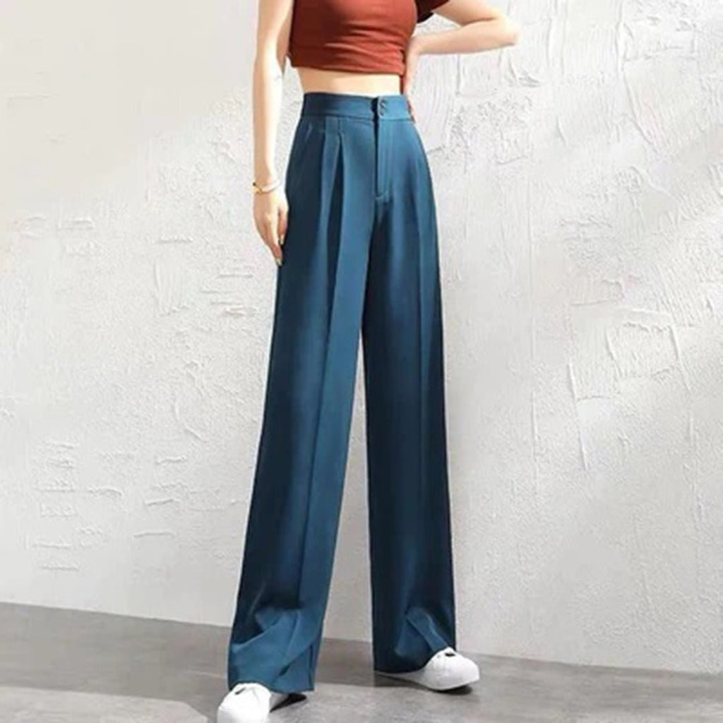 Isabella | Pantalones Anchos de Lino Talle Alto para Mujer 2