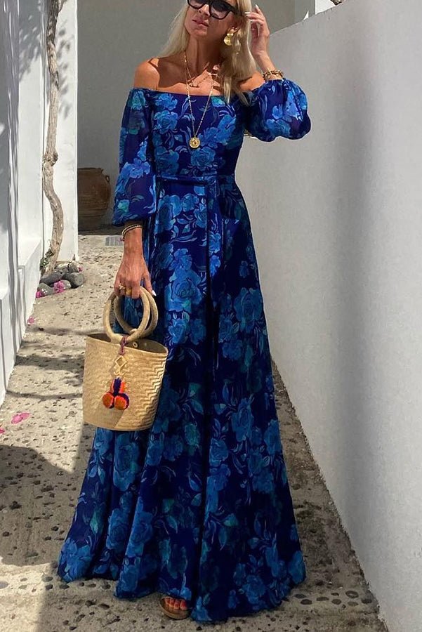 Isabella | Vestido Largo Floral Elegante para Mujer 1