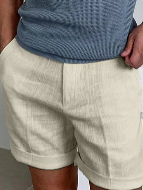 Javier | Bermudas de Estilo Relajado para Hombre con Bolsillos Prácticos 2