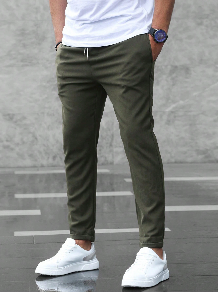 Liam | Ajustado Pantalón Deportivo Urbano 0