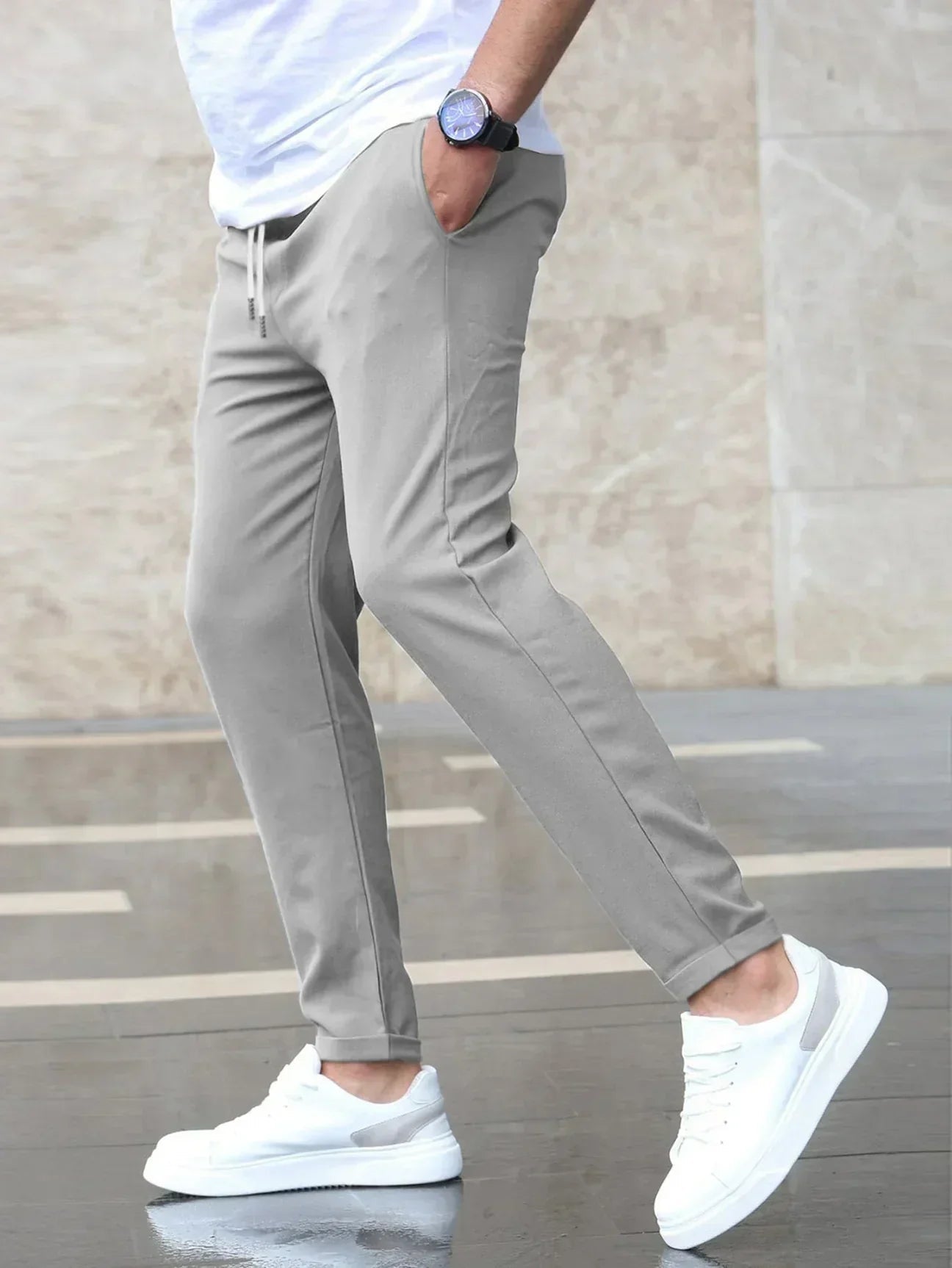 Liam | Ajustado Pantalón Deportivo Urbano 2