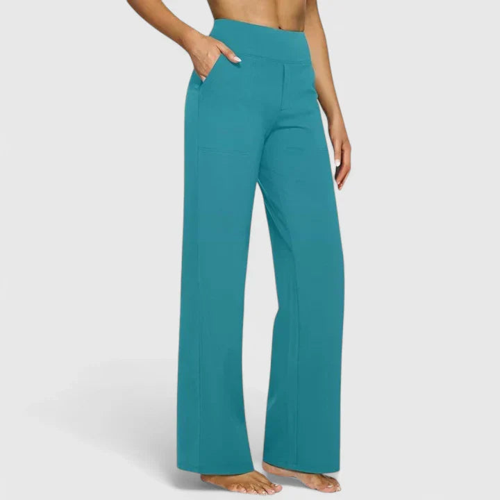 Lucía | Pantalón Ancho Relajado con Cintura Alta para Mujer 10