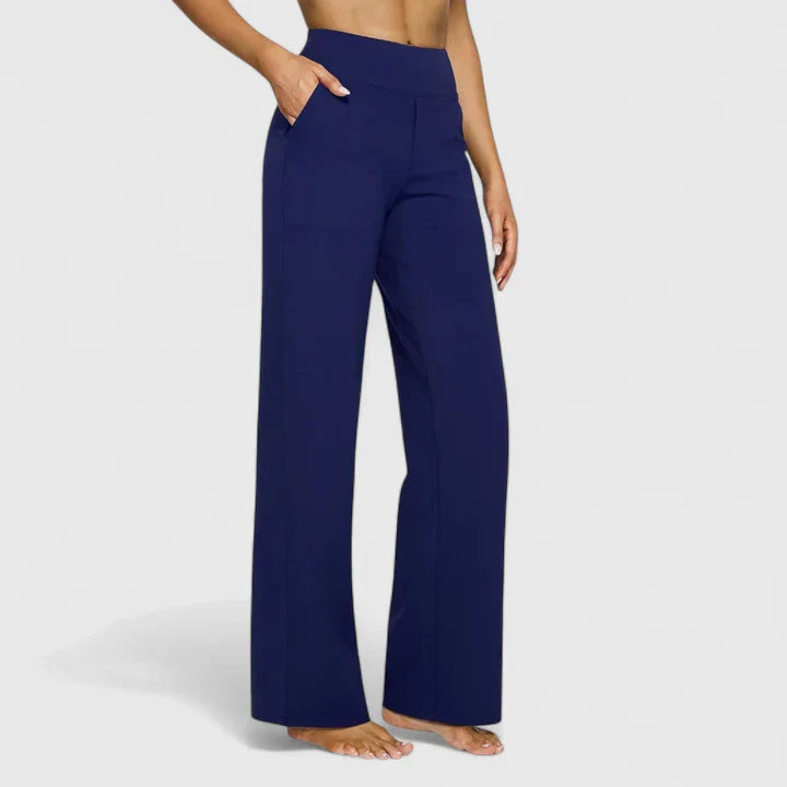 Lucía | Pantalón Ancho Relajado con Cintura Alta para Mujer 8