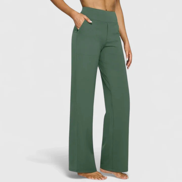 Lucía | Pantalón Ancho Relajado con Cintura Alta para Mujer 9