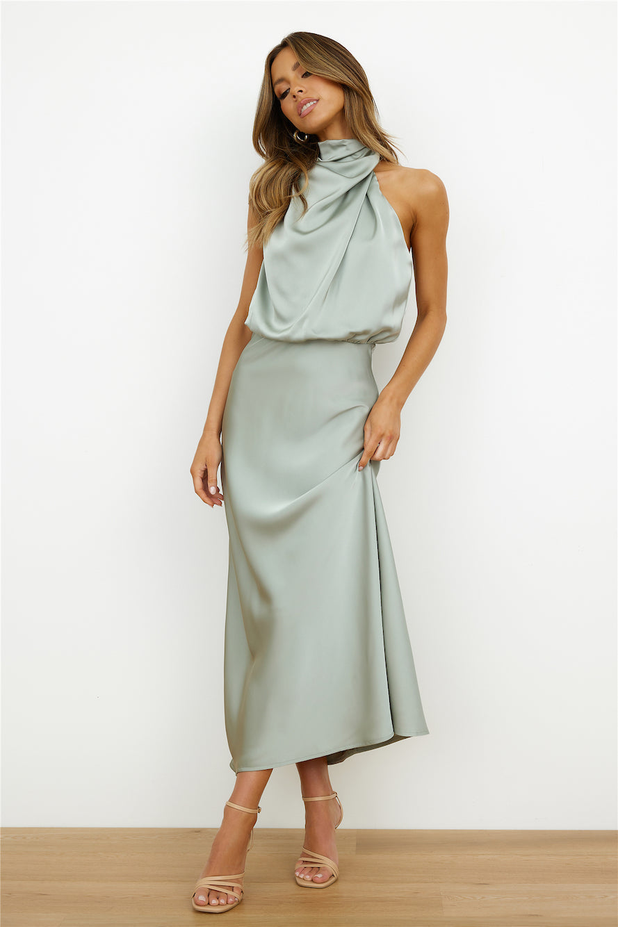 Luzielle | Vestido Midi Elegante con Escote Asimétrico | Diseño Moderno para Estilo Sofisticado 6