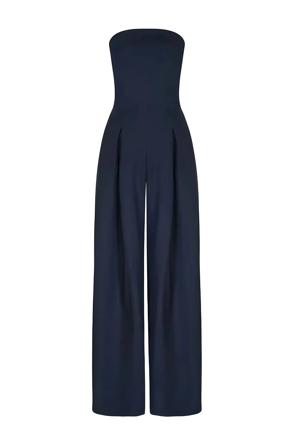 Mia | Elegante Mono Sin Tirantes con Piernas Anchas 3