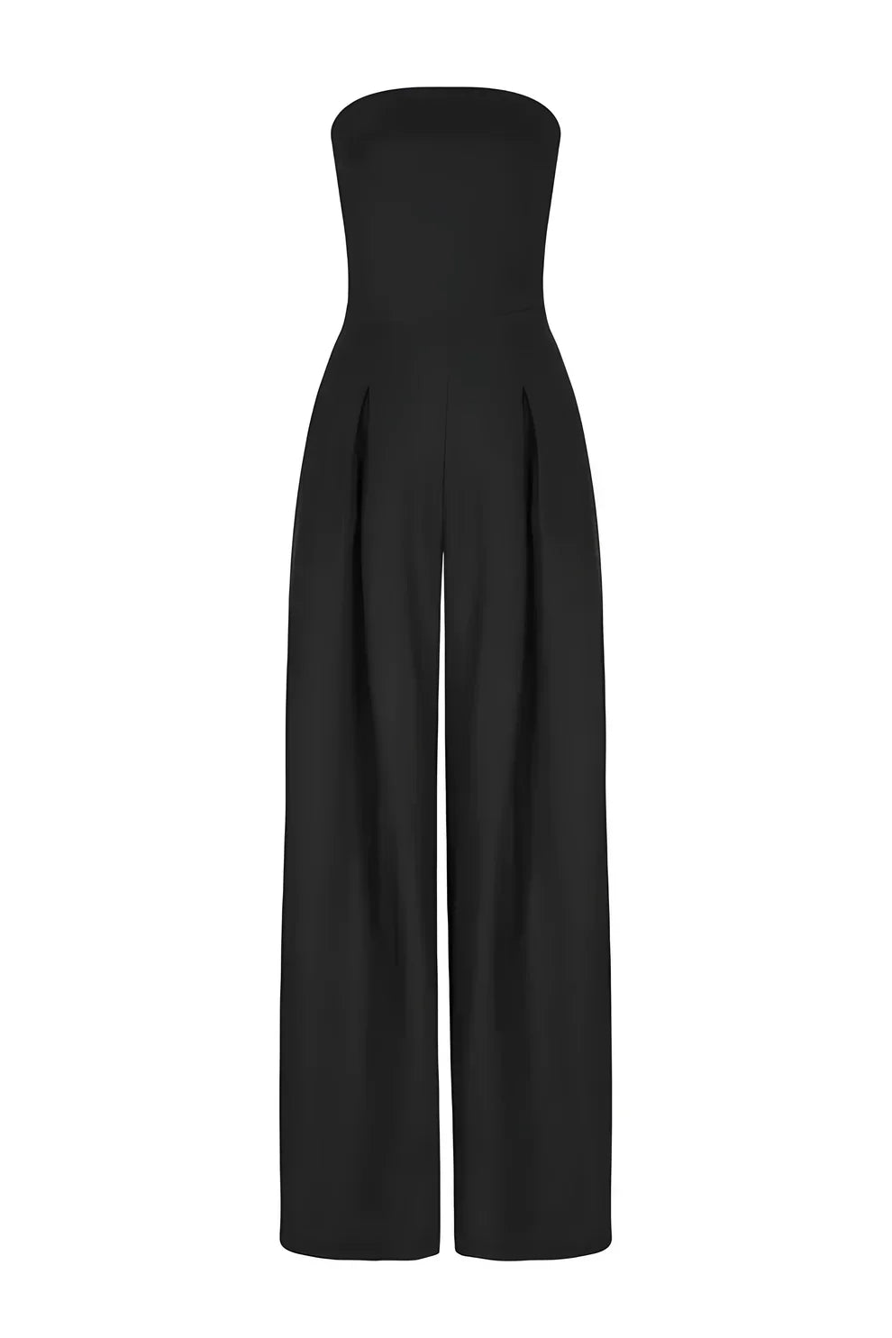 Mia | Elegante Mono Sin Tirantes con Piernas Anchas 5