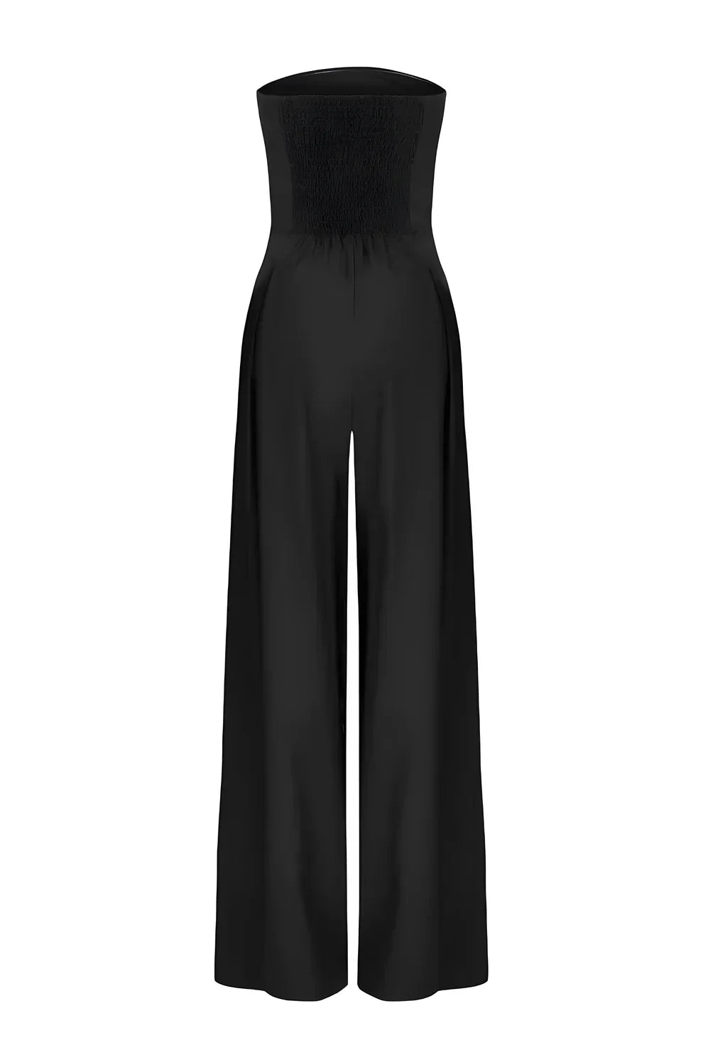 Mia | Elegante Mono Sin Tirantes con Piernas Anchas 6