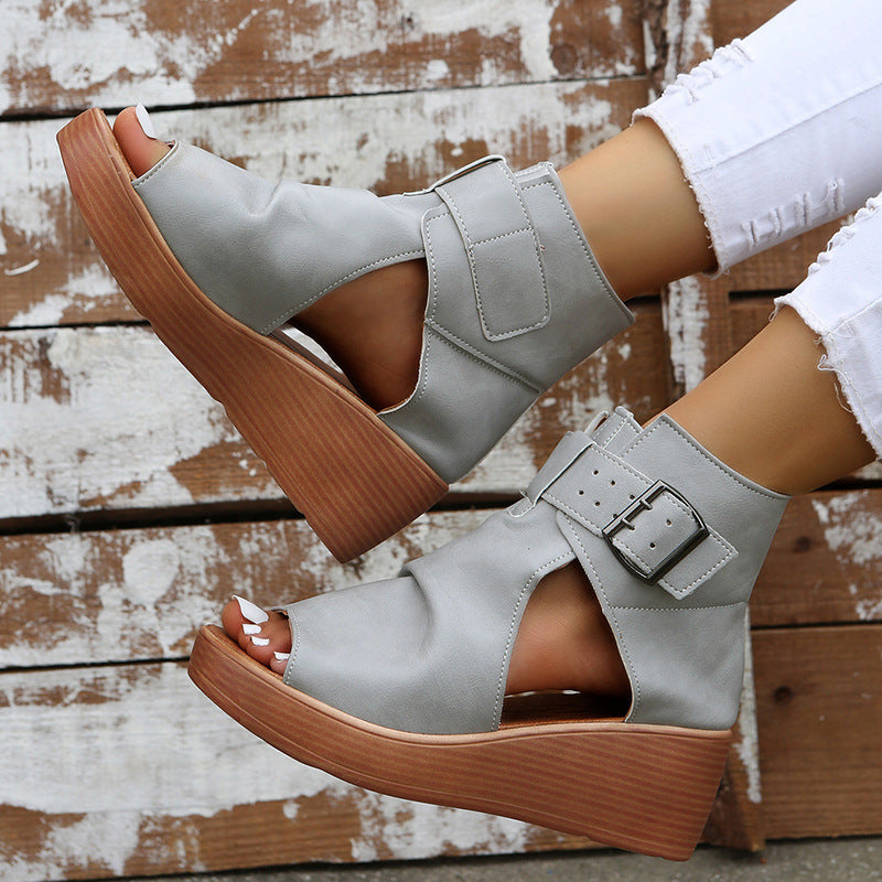 Mia | Elegantes Sandalias de Cuña para Mujer 1