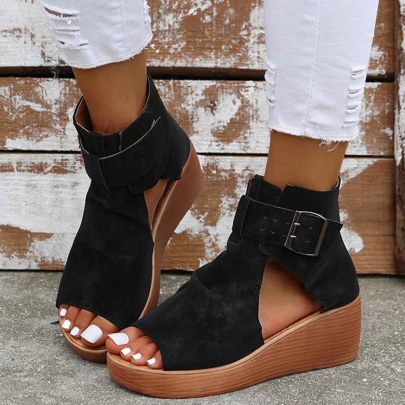 Mia | Elegantes Sandalias de Cuña para Mujer 3