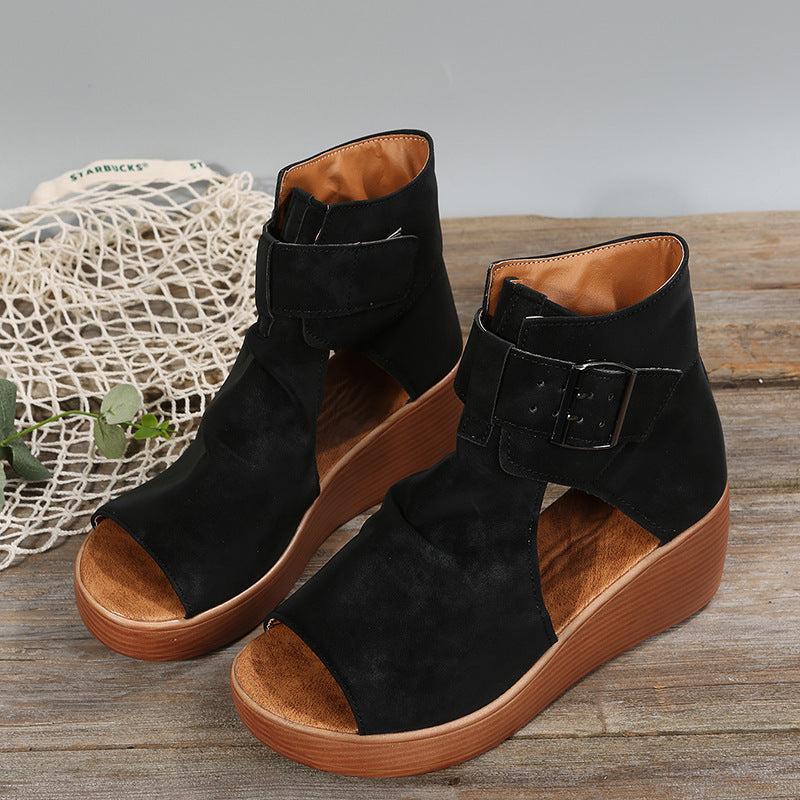Mia | Elegantes Sandalias de Cuña para Mujer 4