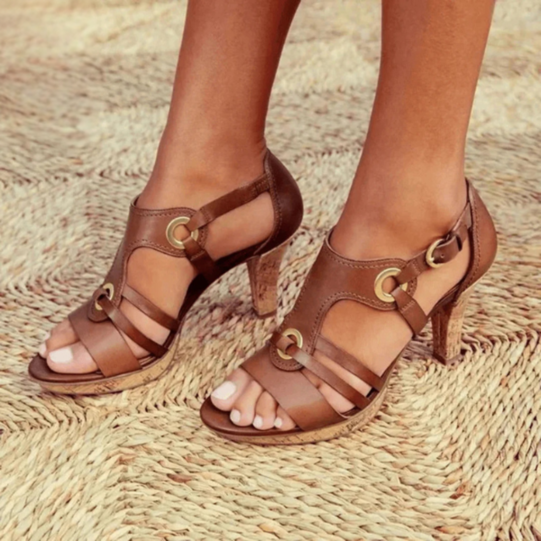Mia | Elegantes Sandalias de Tacón Cómodas para Mujer 1