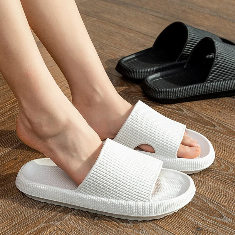 Samantha | Elegantes Sandalias Planas Negras para Mujer 0