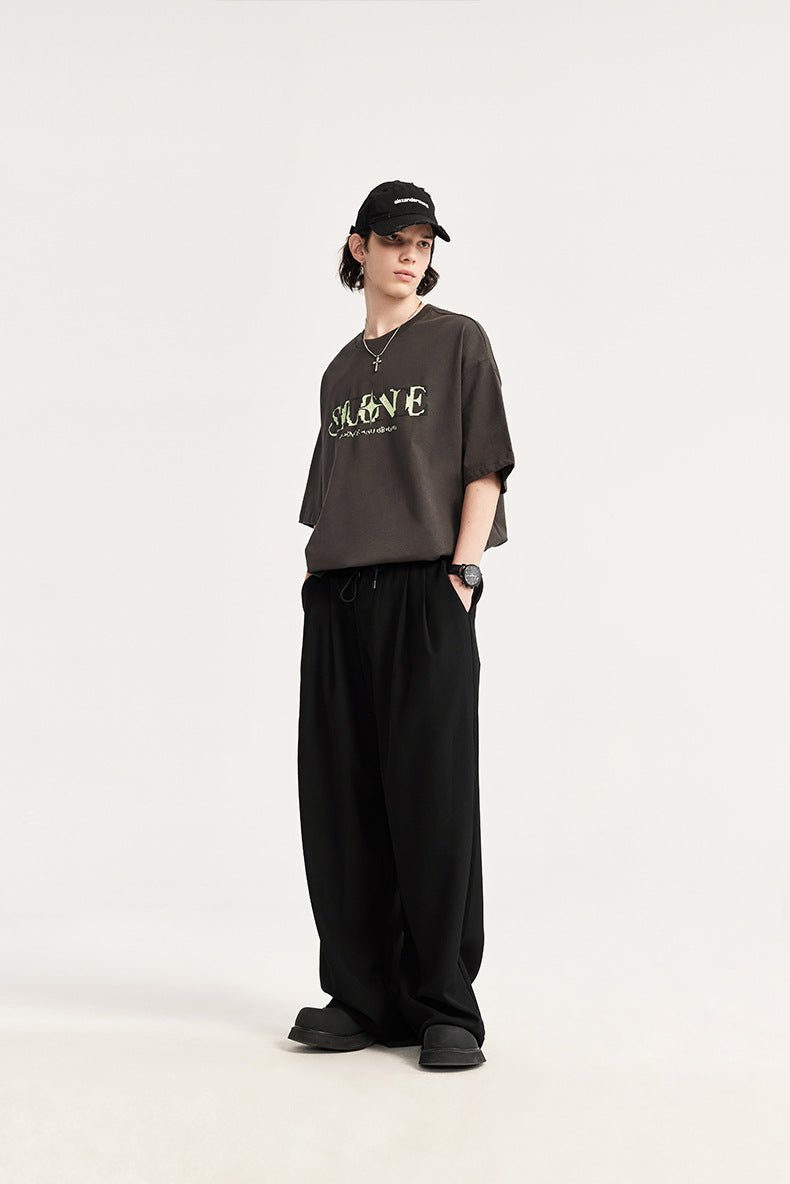 Santiago | Pantalones de Lino de Pierna Ancha con Cordón para Hombre 3