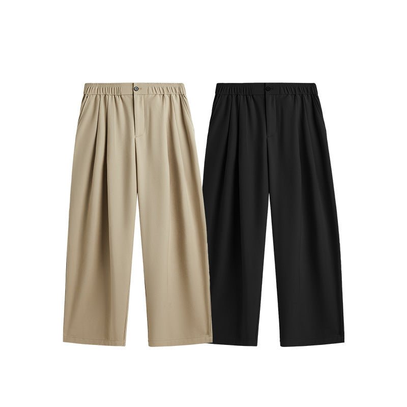 Santiago | Pantalones de Lino de Pierna Ancha con Cordón para Hombre 7