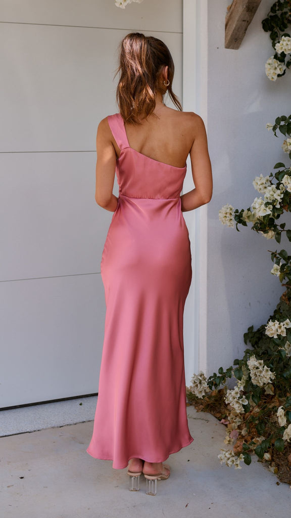 Selena | Vestido Largo Asimétrico con Lazo Decorativo | Elegante y Fluido para Eventos Especiales 2