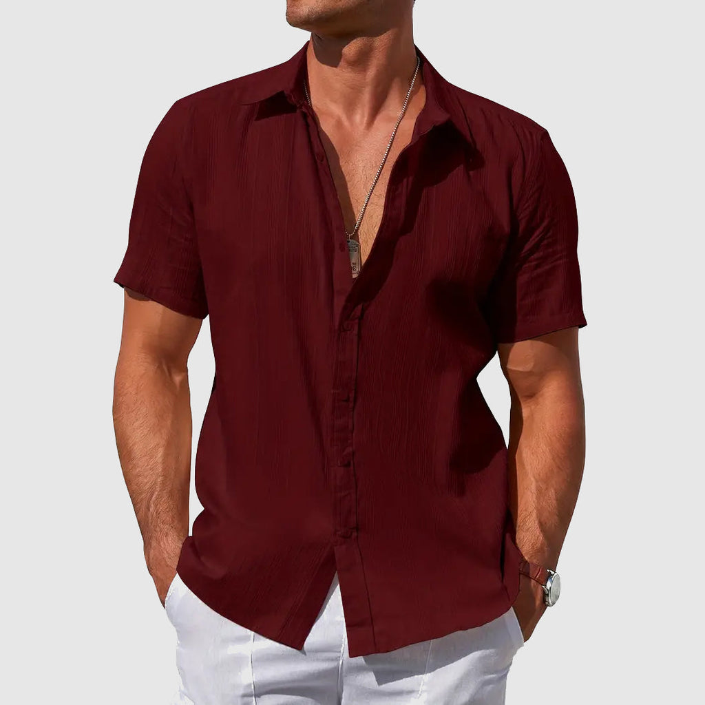 Sofía | Camisa de Lino de Manga Corta para Mujer 5