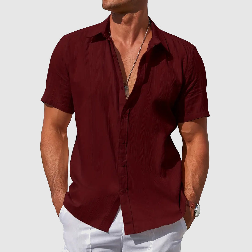 Sofía | Camisa de Lino de Manga Corta para Mujer 5