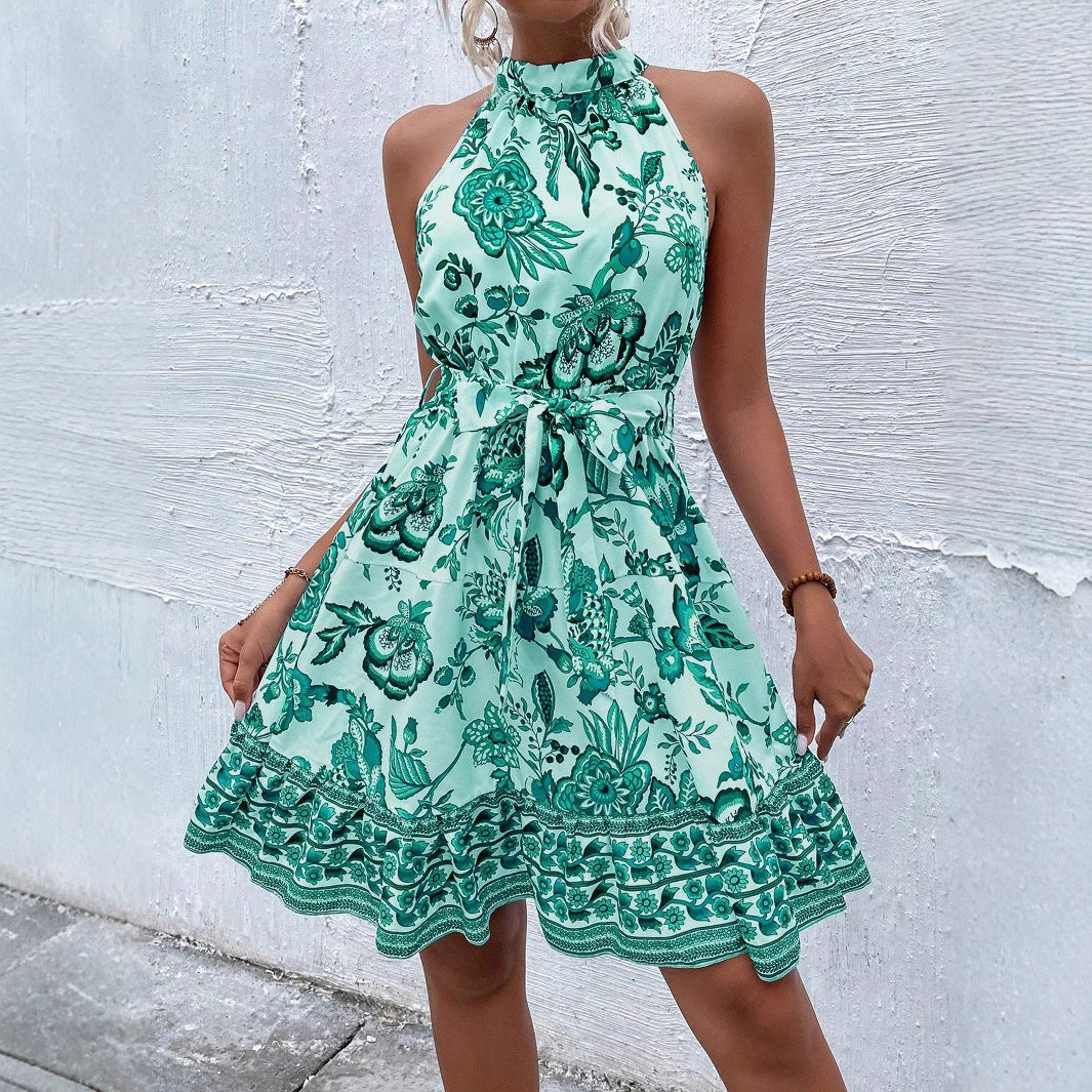 Sofia | Elegante Vestido Halter de Verano para Mujer 0