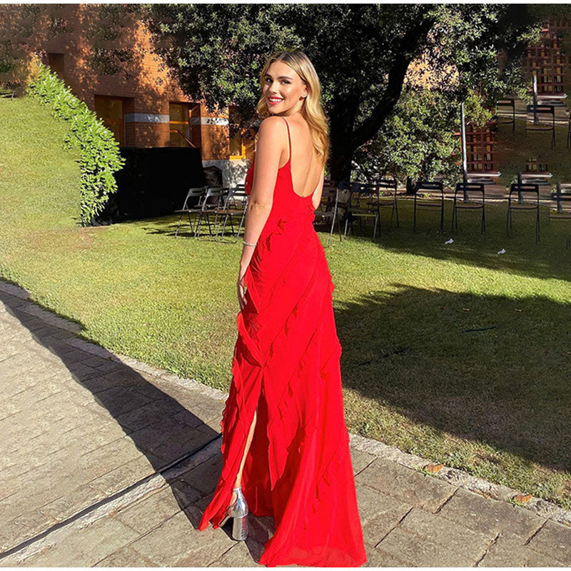 Sofia | Elegante Vestido Largo con Volantes 6
