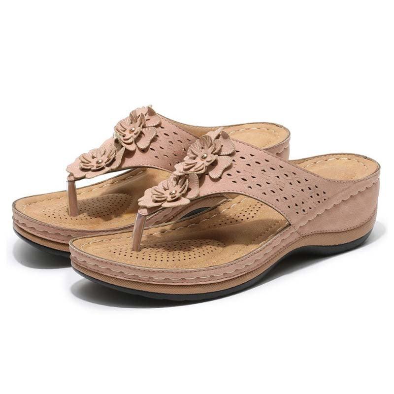 Sofía | Elegantes Sandalias Mujer con Plataforma Floral 7