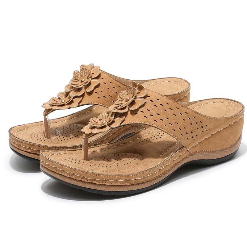 Sofía | Elegantes Sandalias Mujer con Plataforma Floral 8