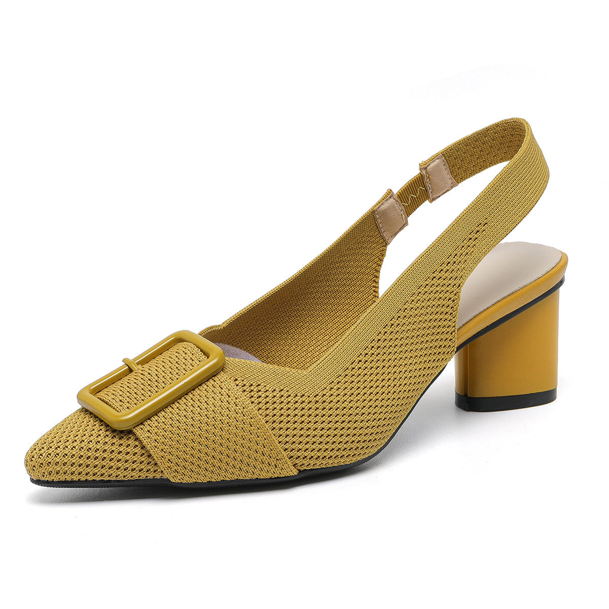 Sofia | Elegantes Sandalias de Tacón Grueso con Punta Cerrada 10