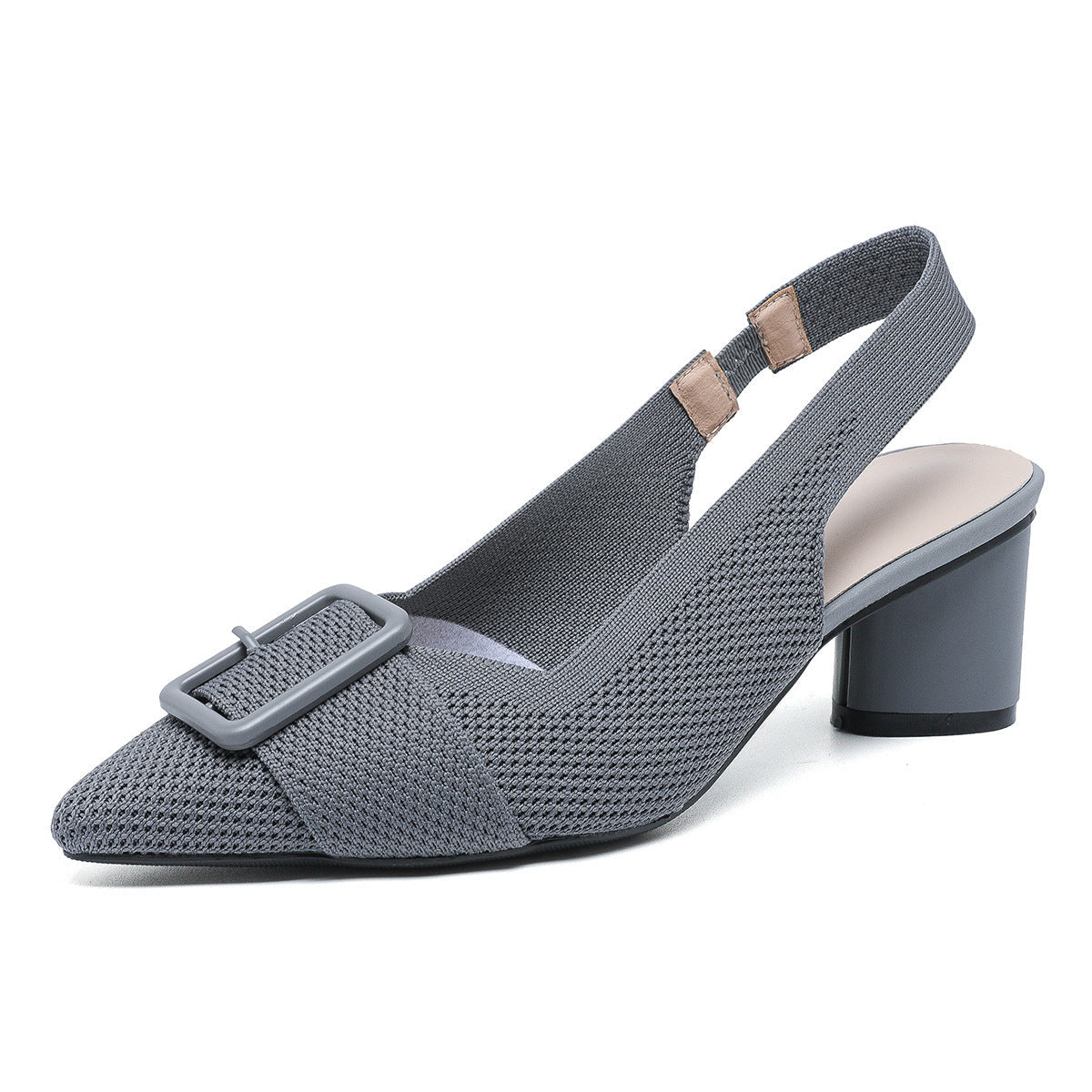 Sofia | Elegantes Sandalias de Tacón Grueso con Punta Cerrada 11