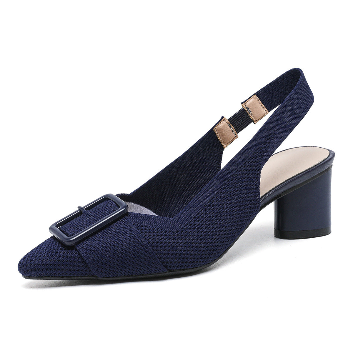 Sofia | Elegantes Sandalias de Tacón Grueso con Punta Cerrada 4