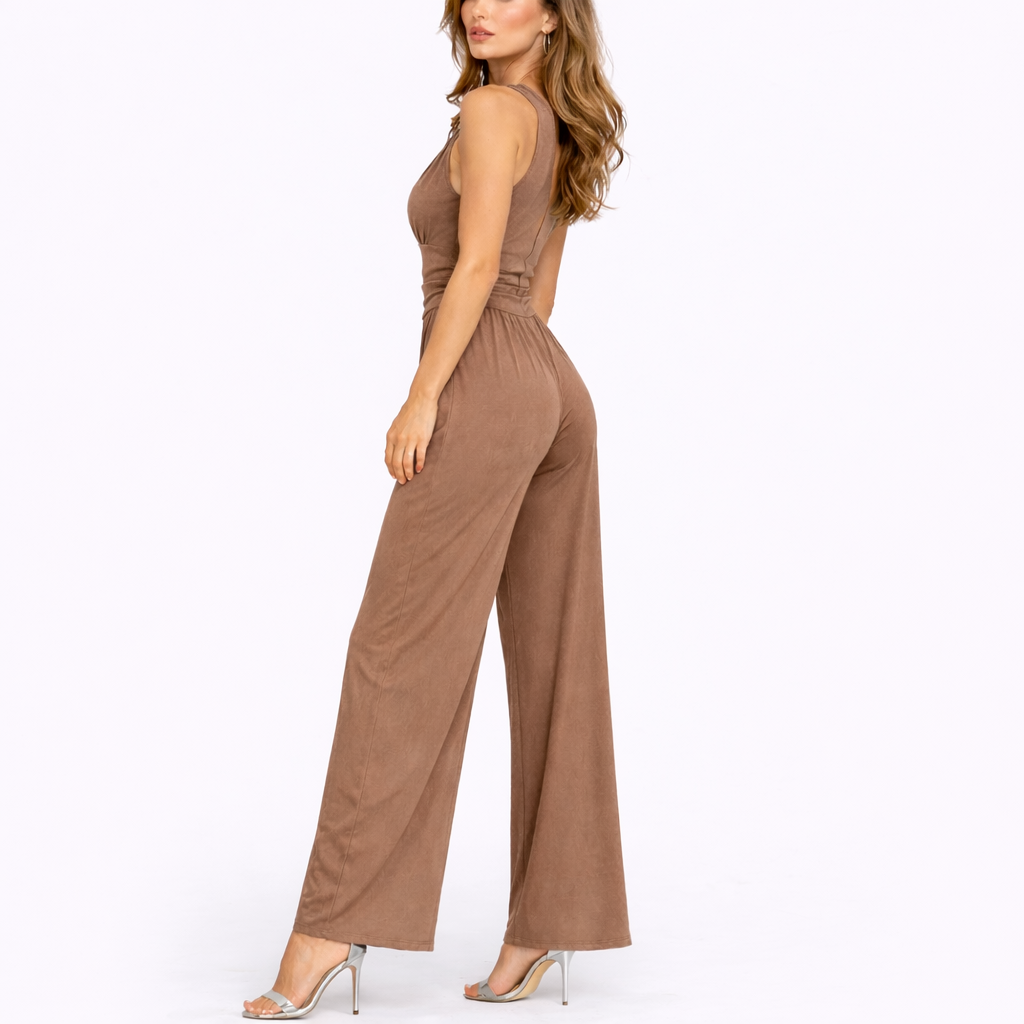 Sofía | Mono de Pierna Ancha con Cintura Alta para Mujer 3
